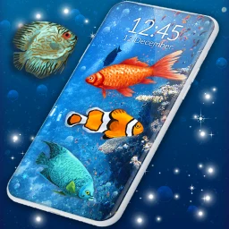 Ocean Fish Live Wallpaper 4K 图标
